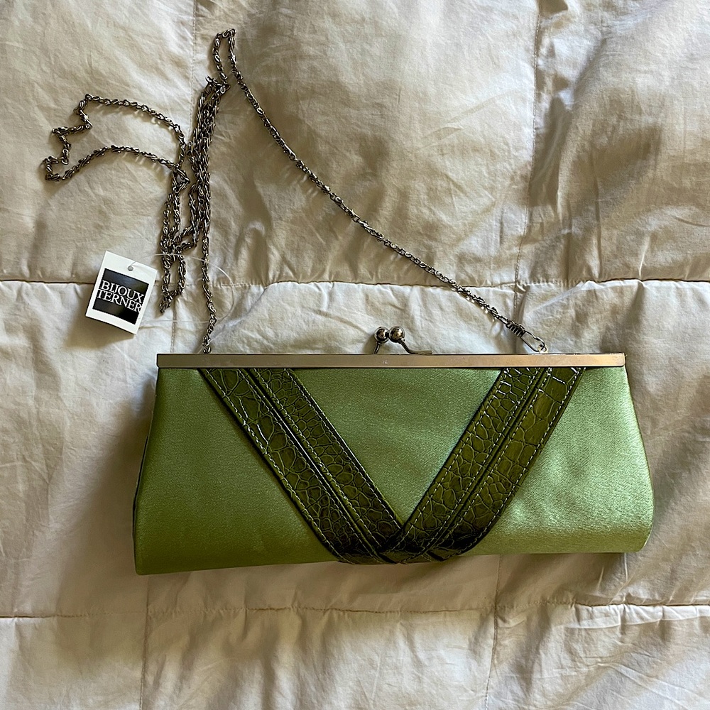 NWT Bijoux Turner clutch.